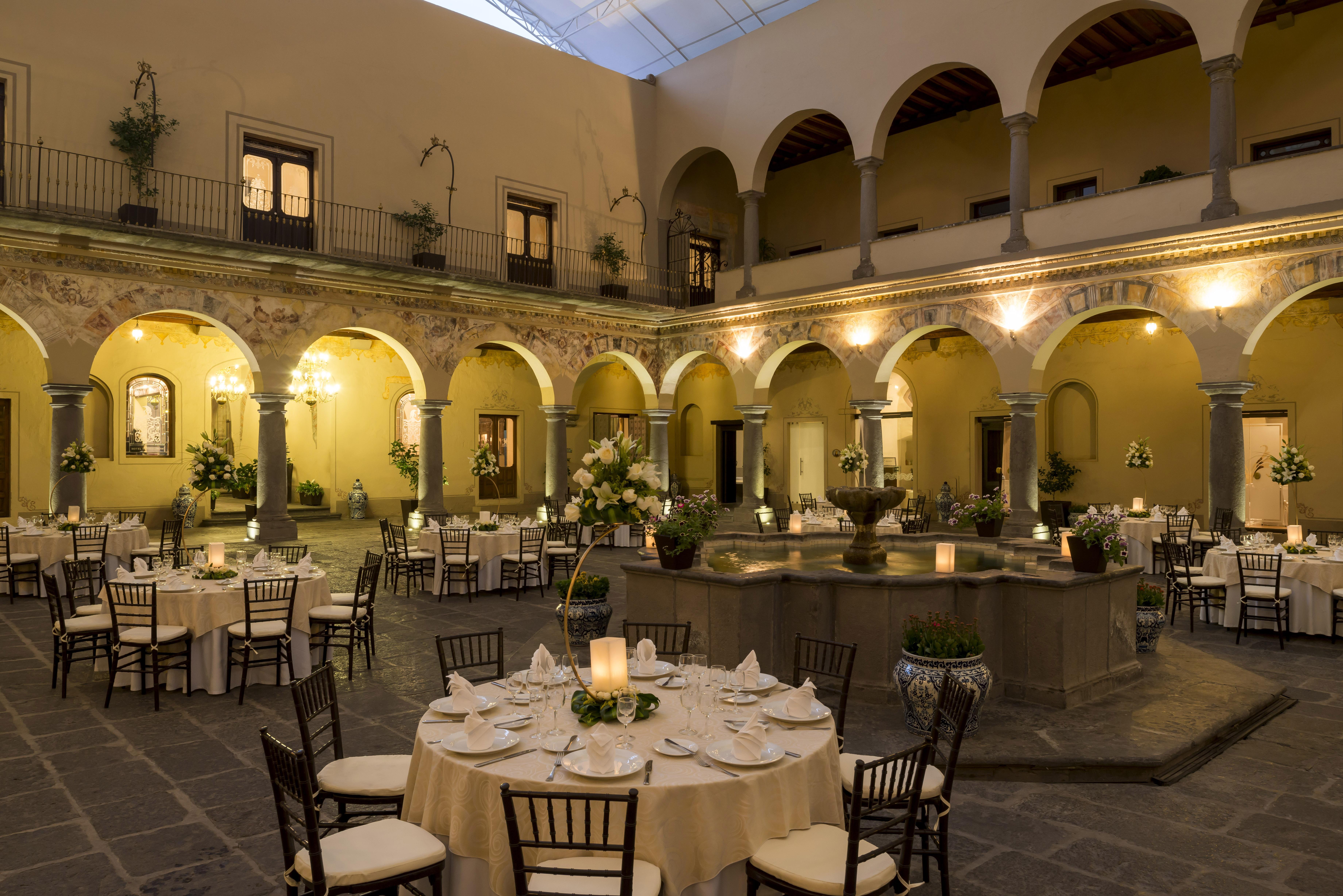 Quinta Real Puebla Otel Dış mekan fotoğraf The interior of the hotel